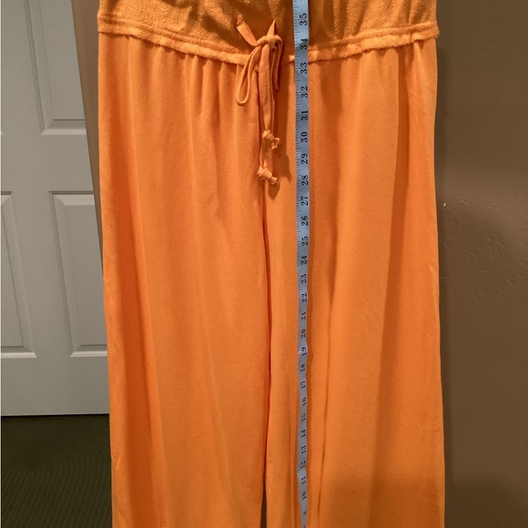FP Movement by Free People Bright Orange Wide Leg Pants - Picture 5 of 7